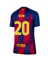Ženske Nogometnih dresov Barcelona Dani Olmo #20 Domači 2025-26 Kratki rokavi Ženske Nogometnih dresov Barcelona Dani Olmo #20 Domači 2025-26 Kratki rokavi
